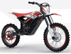 RFN Rally Pro MX 12.5kw Electric Off Road Dirt Bike - Red / White